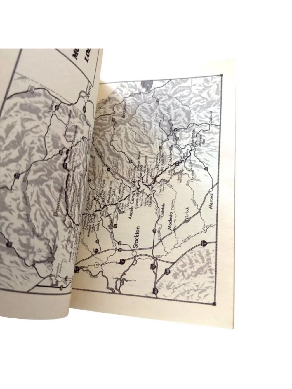 The Mother Lode 1978 Guidebook VTG Automobile Club Of Southern California Maps - Picture 5 of 7